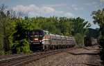 AMTK 715 leads westbound Empire Service train enroute to Albany Rensselaer